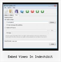 Css Video Lightbox embed vimeo in indexhibit