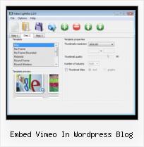 Vimeo Blogger Embed embed vimeo in wordpress blog