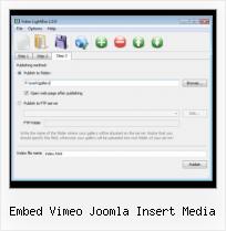 Embed Youtube Video Joomla embed vimeo joomla insert media