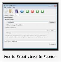 SWFobject Resize how to embed vimeo in facebox
