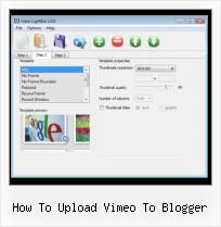 Embed Myspace Video Hd how to upload vimeo to blogger