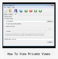 Embedding Matcafe in HTML how to view private vimeo