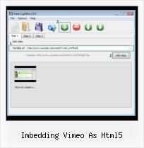 Embed Myspace Video Drupal imbedding vimeo as html5