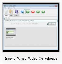 jQuery Lightbox Plugin Video insert vimeo video in webpage