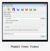 DHTML Video Popup phpbb3 vimeo videos