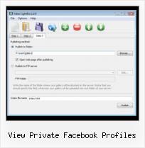 Vimeo Player Facebook view private facebook profiles