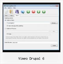 HTML Video Codes vimeo drupal 6