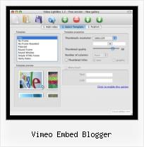 Make A Video to Put on Youtube vimeo embed blogger