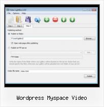 SWFobject Test wordpress myspace video