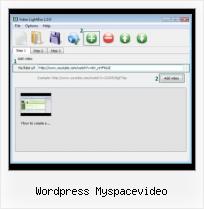 Embed Vimeo in Word wordpress myspacevideo