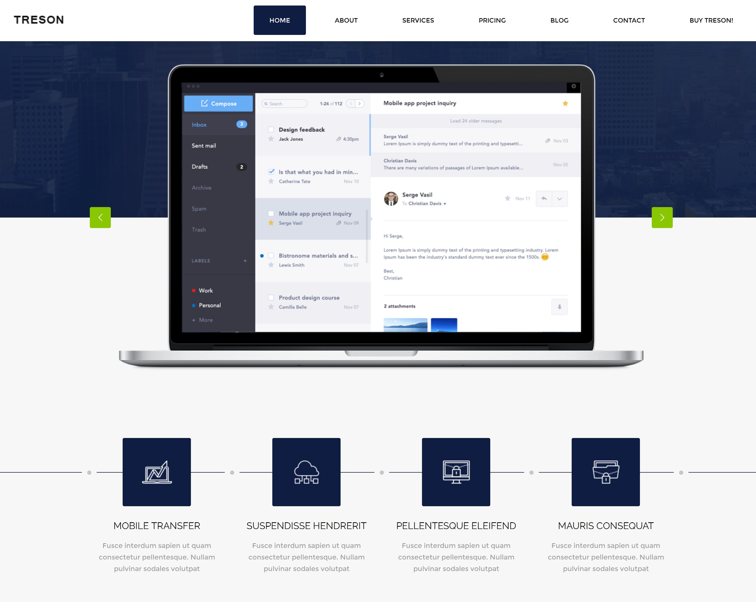 HTML5 Bootstrap Starter Theme