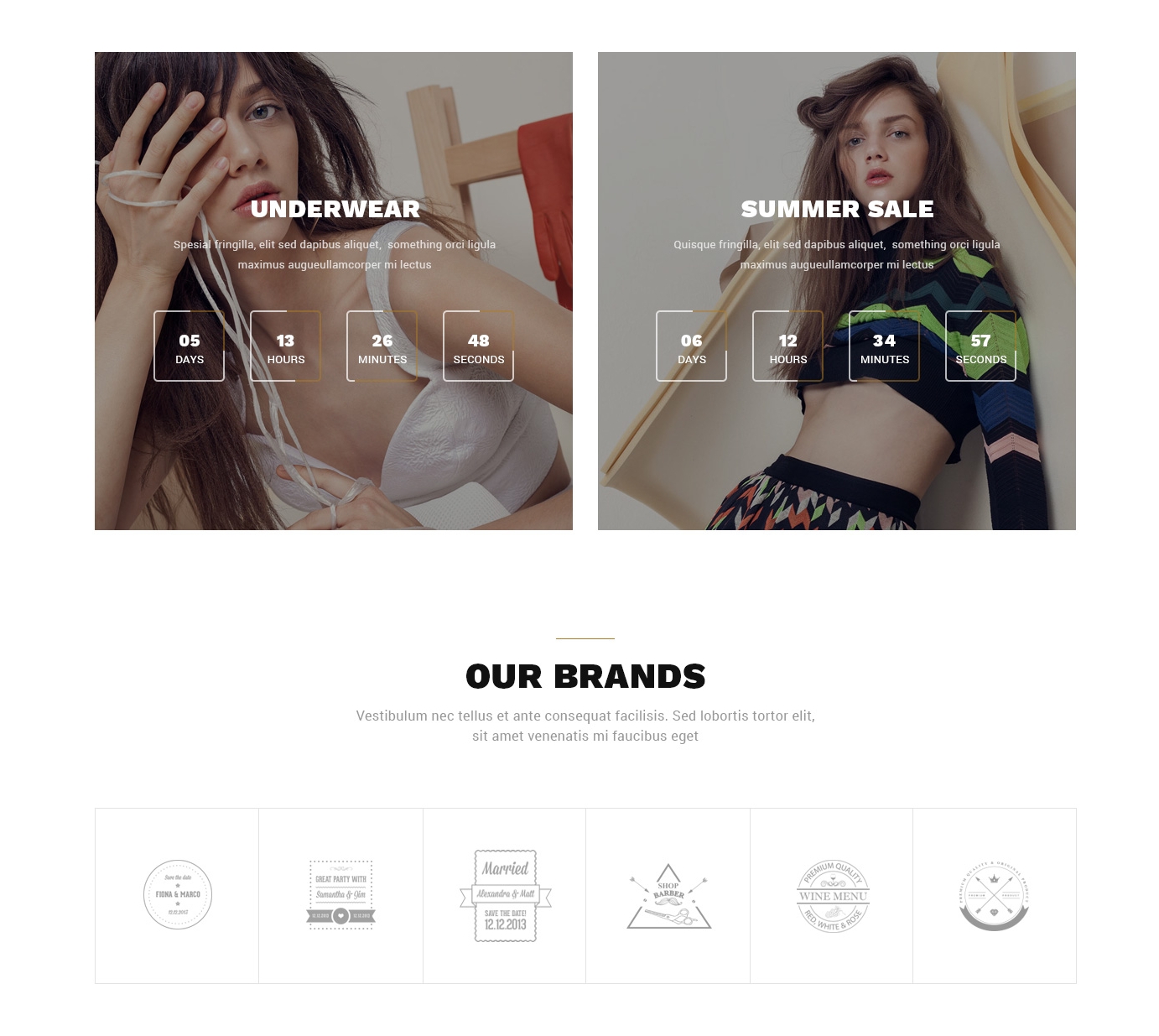 HTML Bootstrap Design Theme