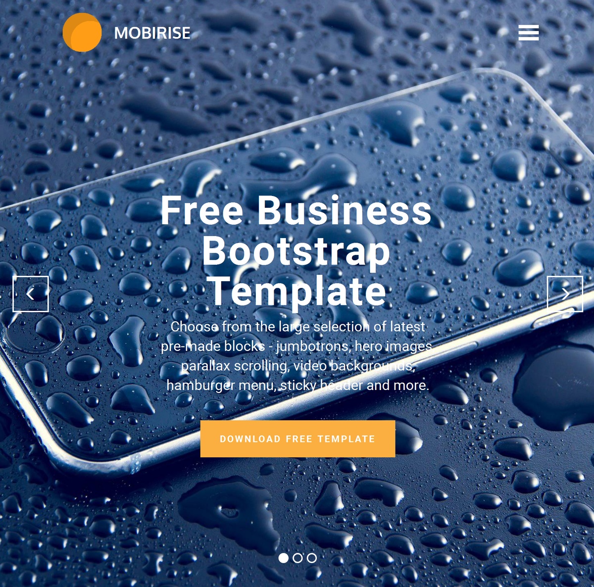 Bootstrap Responsive Website Templates Themes Extensions