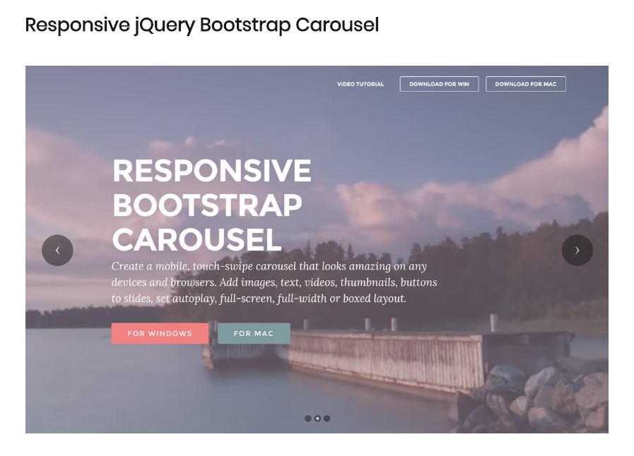  Carousel Bootstrap Examples 