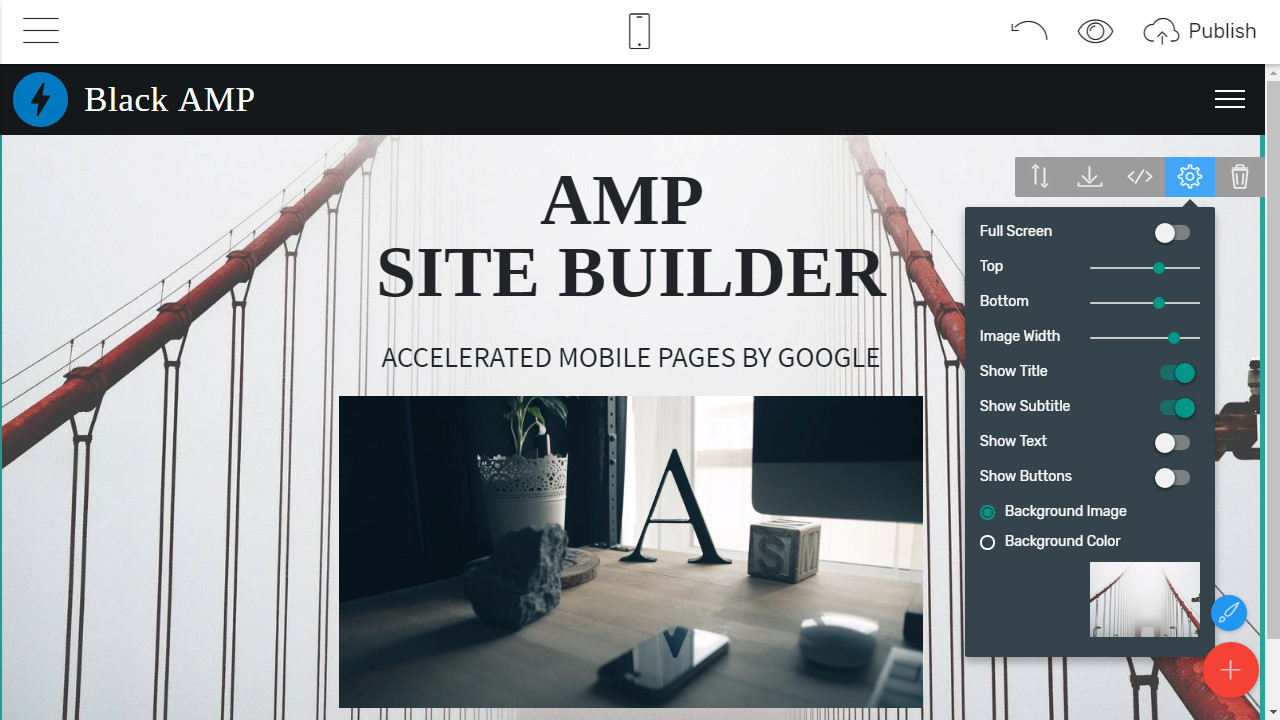Mobile-friendly Site Maker