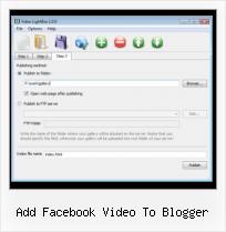 Var Params SWFobject add facebook video to blogger