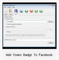 How to Embed Matcafe in Forum Post add vimeo badge to facebook