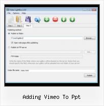 jQuery Video Playlist adding vimeo to ppt