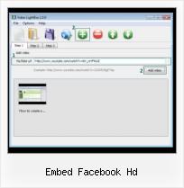 HTML Video HTML embed facebook hd