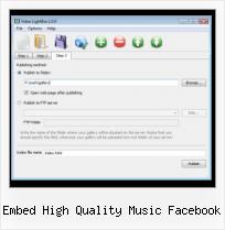 Embed Your Youtube Video embed high quality music facebook