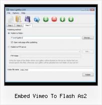 How to Embed Youtube Video on Website embed vimeo to flash as2