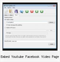 Embed Facebook Video into Email embed youtube facebook video page