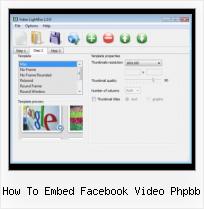 Drupal Embed SWF how to embed facebook video phpbb