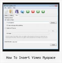 Embed Facebook Video on Forums how to insert vimeo myspace