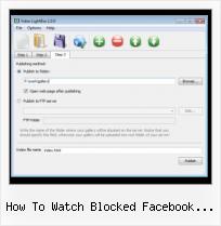Insert Facebook Video into Email how to watch blocked facebook videos