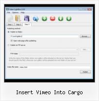 How to Embed Youtube Video in Blog insert vimeo into cargo