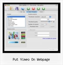 Embed Vimeo Linkedin put vimeo on webpage