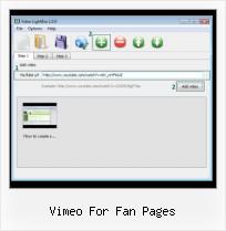 Adding Facebook Video vimeo for fan pages