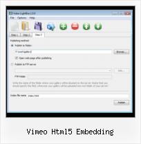 Vimeo Link To Myspace vimeo html5 embedding